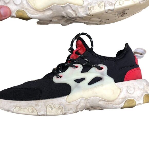 Rare 2019 Nike React Presto Black Phantom Red Size 7 - Picture 15 of 16